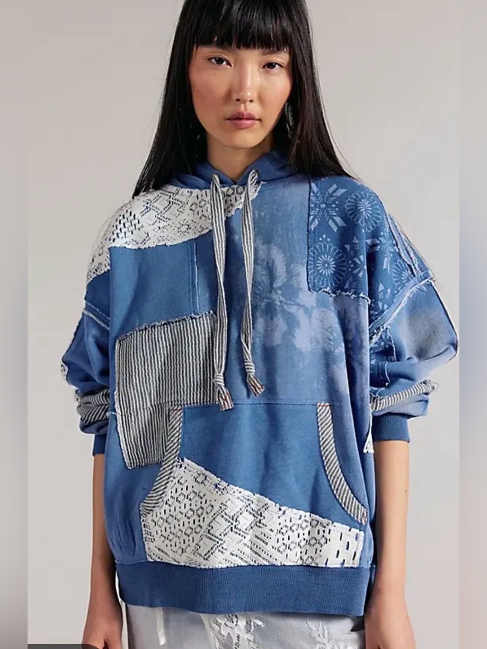 NWT We the Free Tattered Romance Hoodie small brand new